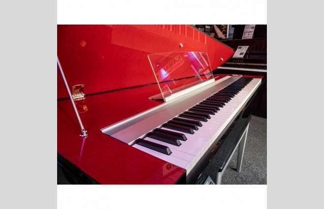 Used Yamaha Modus H01 Velvet Rouge Digital Piano Complete Package (SN:ECPK01005) - Image 4